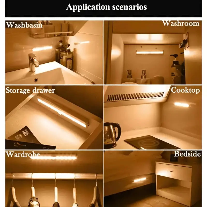 Motion Sensor Under Counter Kitchen Lights (1pc)
