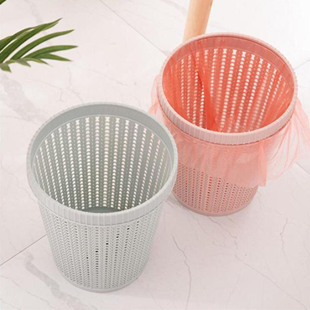 Automatic Trash Can with Built-in Trash Bags and Lid