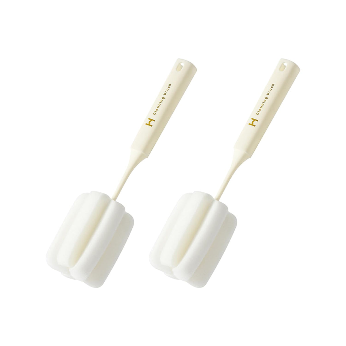 Xvnoesza 2Pcs Long Handle Bottle Brush Cleaner Flexible Reusable Bottle Cleaning Brush for Cups Mugs Water Bottles Wine Glasses Baby Bottles