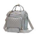Ezgnuk Small Diaper Bag Mini Baby Backpack Multi-function Waterproof Travel Tote Work Bag