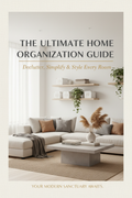 The Ultimate Home Organization Guide ebook cover
